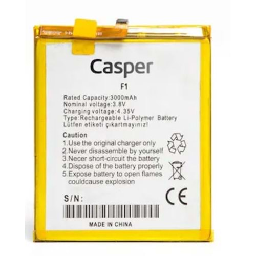 Casper F1 Orjinal Batarya