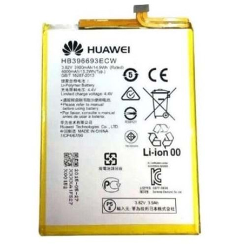 Huawei Mate 8 Orjinal Batarya Hb396693Ecw