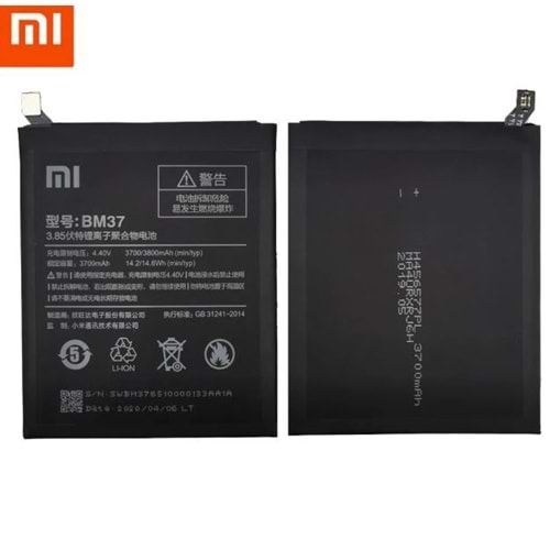 Xiaomi Mi 5S Plus Bm37 Batarya Orjinal