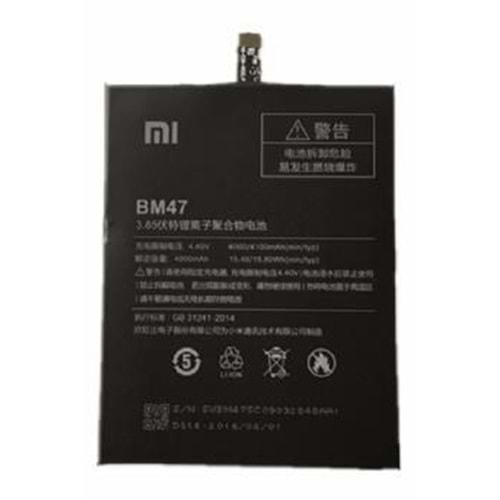 Xiaomi Redmi 3 Bm47 Orjinal Batarya