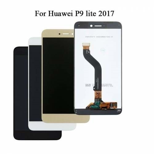 Huawei P9 Lite 2017 Lcd Ekran Siyah Çıtasız