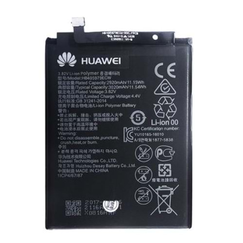 Huawei P9 Lite Mini Y5 2019 Y6 2019 Orjinal Batarya Hb405979Ecw