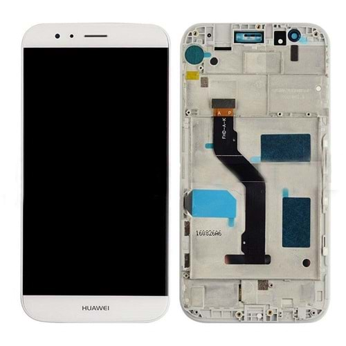 Huawei G8 Lcd Ekran Beyaz Çıtalı