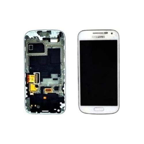 Samsung S4 Mini Lcd Ekran %100 Servis Orjinal Beyaz