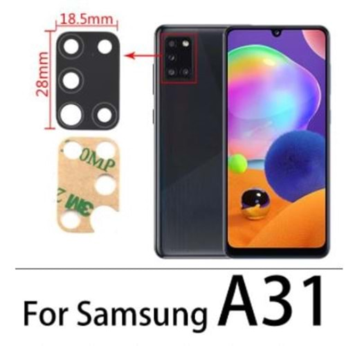 Samsung A31 A315F Kamera Camı