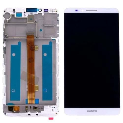 Huawei Mate 7 Lcd Ekran Beyaz Çitalı