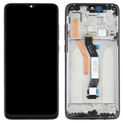 Xiaomi Redmi Note 8 Lcd Ekran Kasalı Siyah