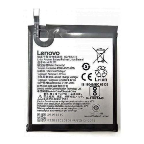 Lenovo K6 Power Orjinal Batarya Bl 272