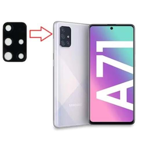 Samsung A71 A715 Kamera Camı