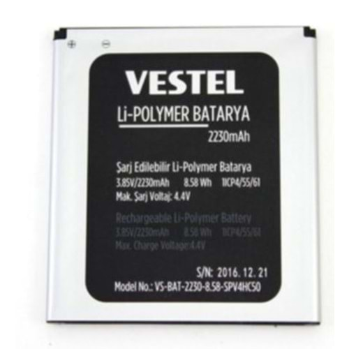 Vestel E4 Batarya Orjinal