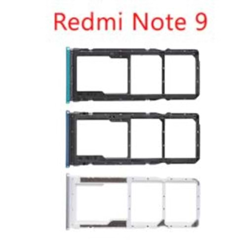 Xiaomi Redmi Note 9 Sim Çekmecesi - Mavi