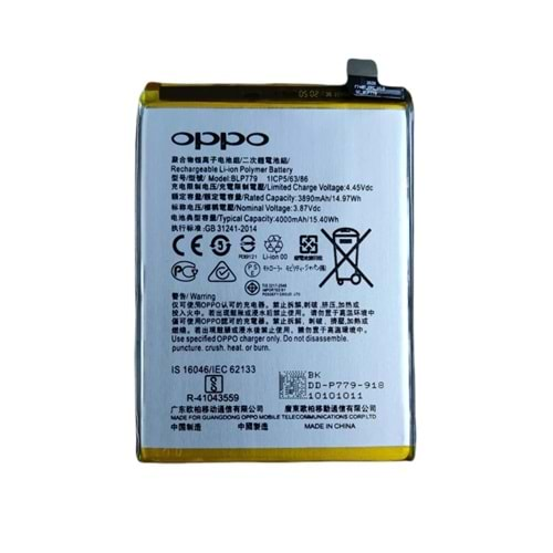 Oppo Blp779 Reno 4 Lite - A92S Orjinal Batarya