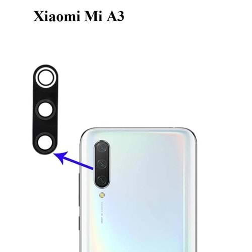 Xiaomi Mi A3 Kamera Camı