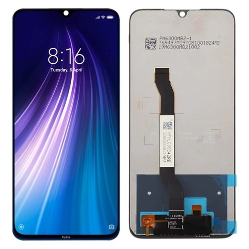 Xiaomi Redmi Note 8 Lcd Ekran Orjinal Mavi