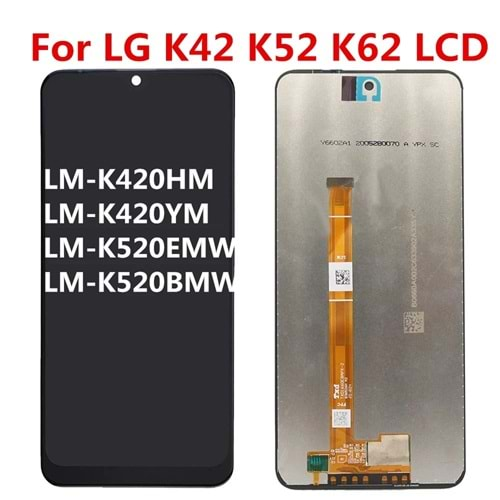 Lg K42 K52 K62 Lcd Ekran Çitasız