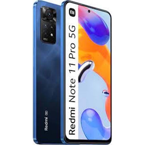 Xiaomi Note 11 Pro Arka Kapak Mavi 5G