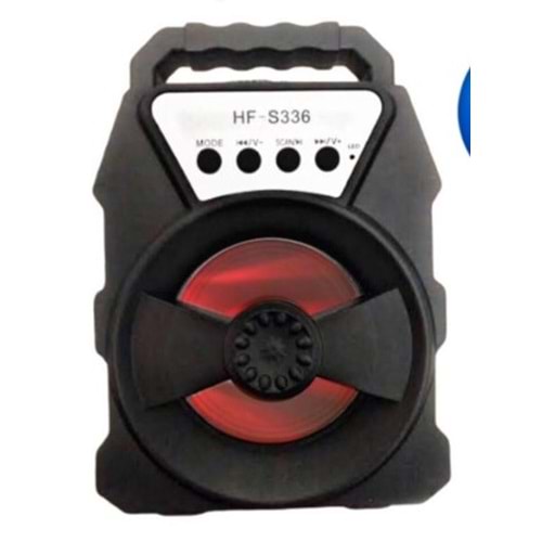 Speaker Rowen Hf-S336 Bluetooth/Usb/ Taşınabilir Hoparlör Hfs336 Kırmızı