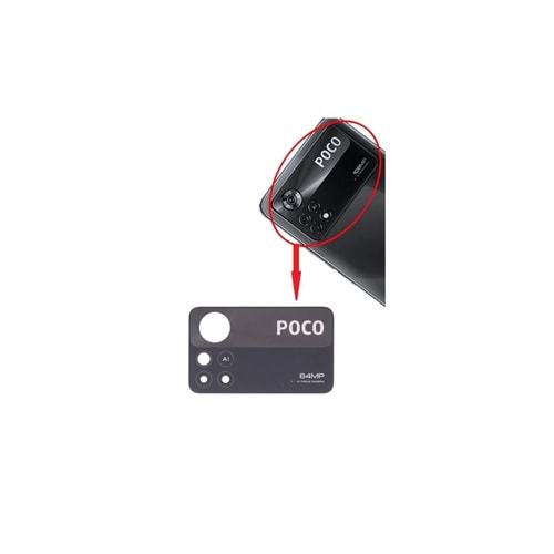 Xiaomi Poco X4 Pro 5G Arka Kamera Camı