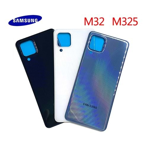 Samsung M32 M325 Pil Kapağı Beyaz