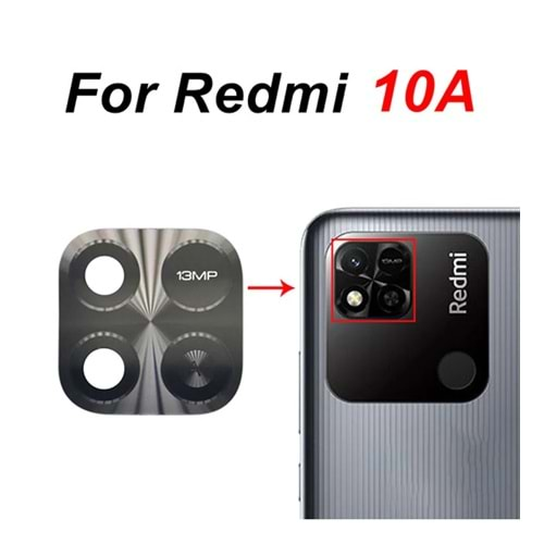 Xiaomi Redmi 10A Kamera Camı