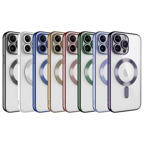 Magsafe İphone 12 Pro Max Gold Kılıf