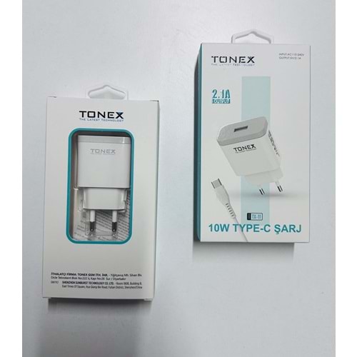Tonex TX-11 2.1A 10W Type-C Şarj cihazı