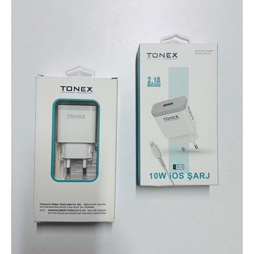 Tonex TX-12 2.1A 10W İOS Şarj Cihazı