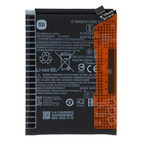 Xiaomi Redmi Note 12 Batarya BN5M 5000mAh