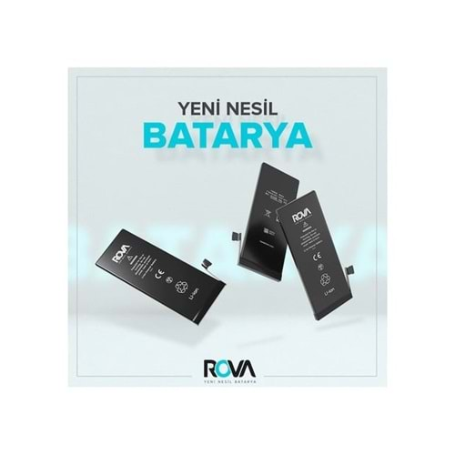 Rova İphone 15 Pro Max Batarya Pil Güçlendirilmiş 4750mAh