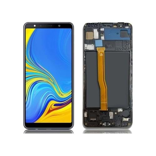 Samsung A750 A7 2018 Lcd Ekran Çıtalı Oled