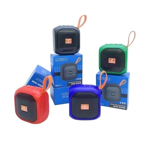Concord X-319 Mini Bluetooth Hoparlör - Mavi