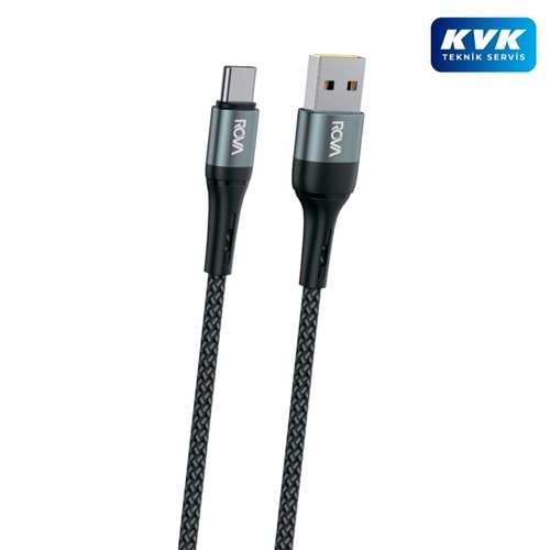 Rova KB213 Type-C 2.4A Hızlı Usb Şarj Kablosu 1.2m