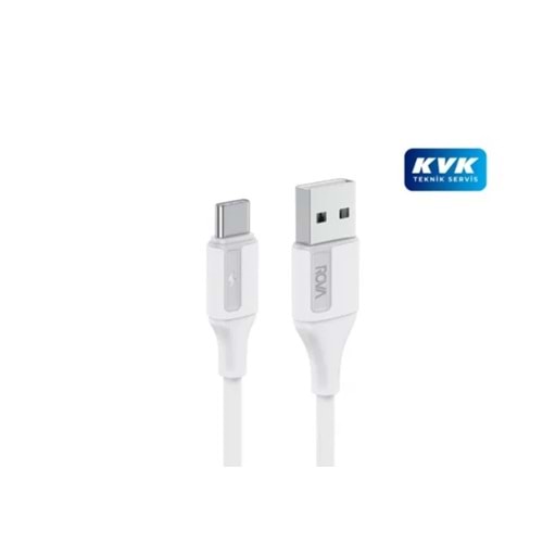 Rova KB201B İphone Usb To Type-C 2.4A Hızlı Data Şarj Kablosu 1.20cm