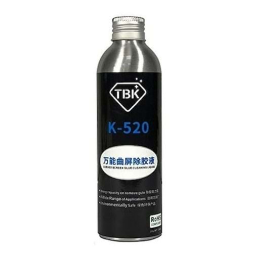 TBK K-520 Ekran Polarize Temizleme Sıvısı 250ml