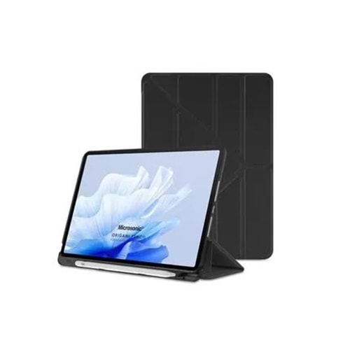 Newface Mars Mate Pad Se Silikon Kapaklı Kılıf Standlı Siyah ( Kalemlikli )