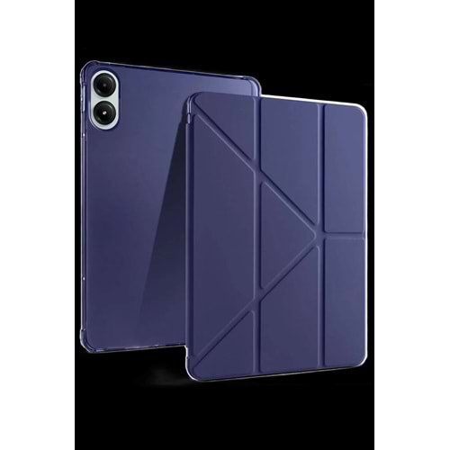 Newface Xiaomi Redmi Pad Pro 12.1 Kılıf Kalemlikli Mars Tablet Kılıfı - Lacivert