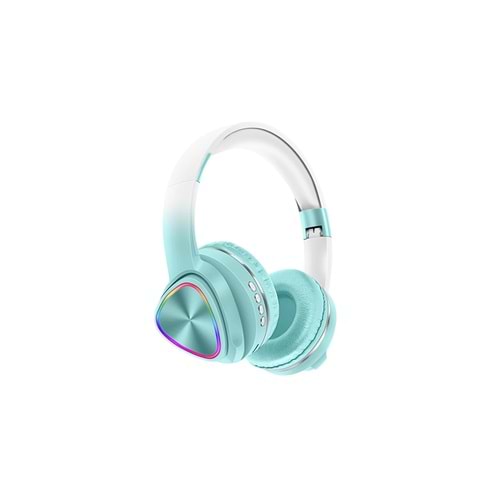 Karler Bass Tune 650 BT RGB Kablosuz Kafaüstü Kulaklık - Yeşil