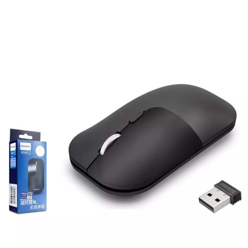 Philips Spk7504 Wireless Mouse Sessiz Siyah M504