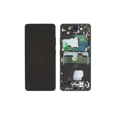Samsung S21 Ultra Lcd Ekran Kasalı Oled - Siyah