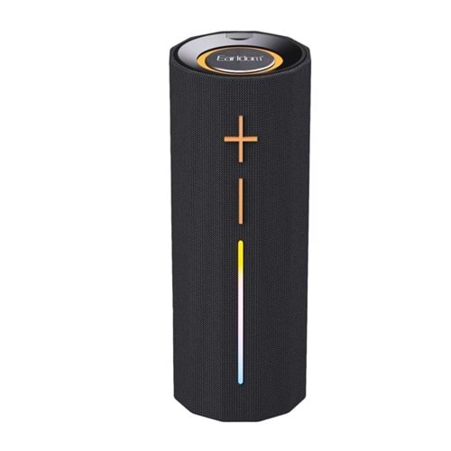 Earldom ET-A39 RGB Işıklı Süper Bass BT 5.3 Kablosuz Hoparlör - Siyah