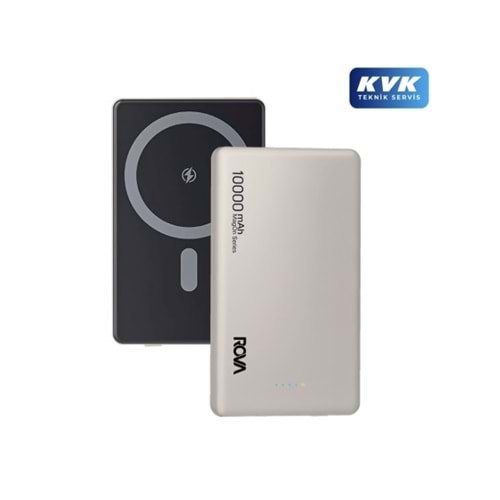 Rova PWS618 Ultra Slim 10.000mAh Magsafe 20w Hızlı Powerbank - Gold