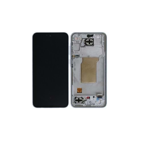 Samsung A366 A36 Lcd Ekran Kasalı Servis Orjinal - Violet
