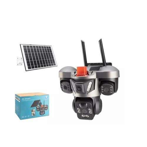 Nodar X5-Tech Yt-66G Solar 4G İp Kamera 3*3Mp Lens V380 Pro