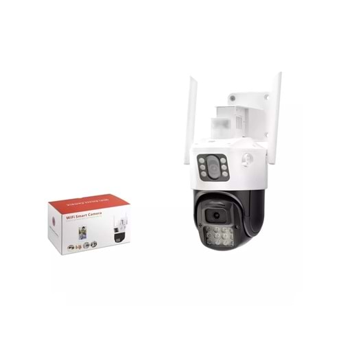 Nodar X5-Tech Rx-23Ai Speed Dome İp Kamera 2*3Mp Lens Beyaz
