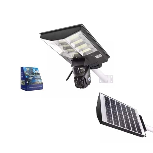 Nodar X5-Tech Yt-90s Ip 4G İp Kamera 2*2Mp Lens Projektörlü Solar V380