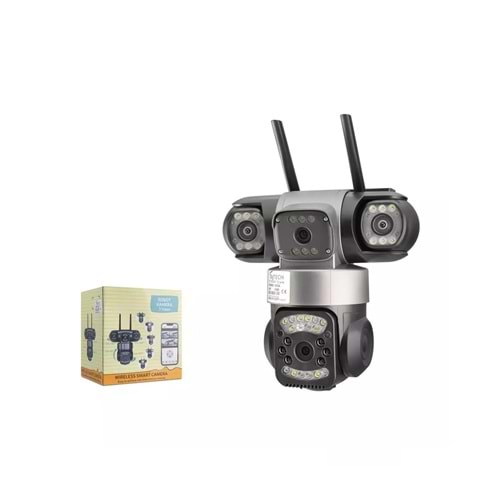 Nodar X5-Tech Yt-112Wf Ip Wifi Kamera 2*2Mp Lens V380 Pro
