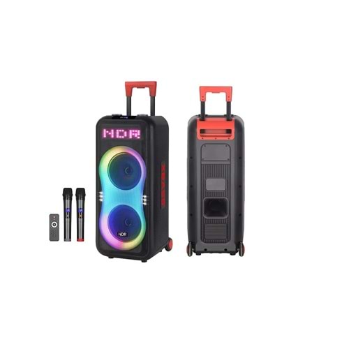 NDR1508 5000w Bluetooth Speaker Siyah