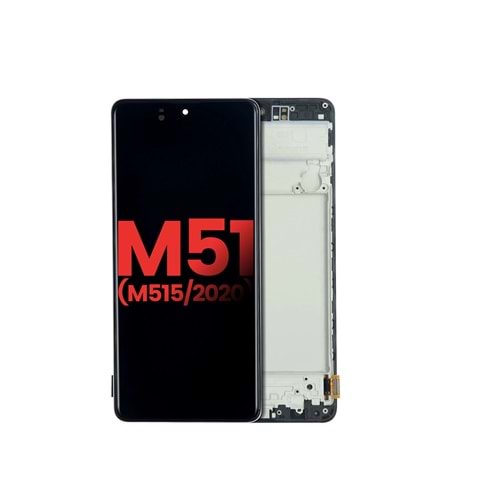 Samsung M515 M51 Lcd Ekran Çıtalı Oled