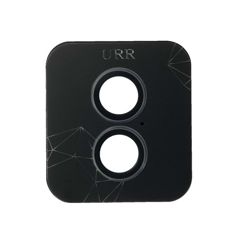 URR iPhone 17 Fan Series AR Kamera Lens Koruyucu - Siyah