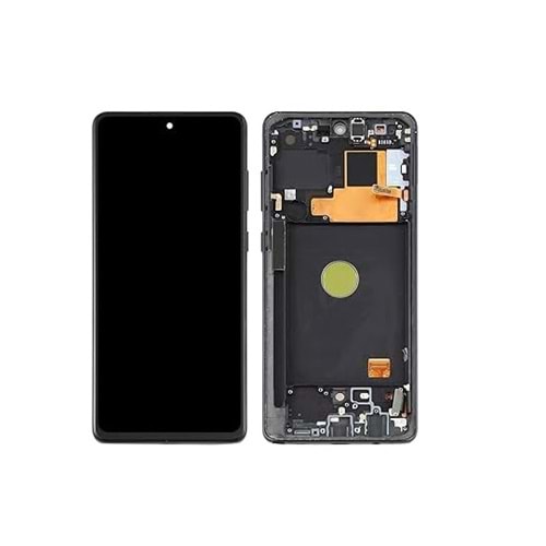 Samsung Note 10 lite Lcd Oled Büyük İnç Kasalı - Siyah